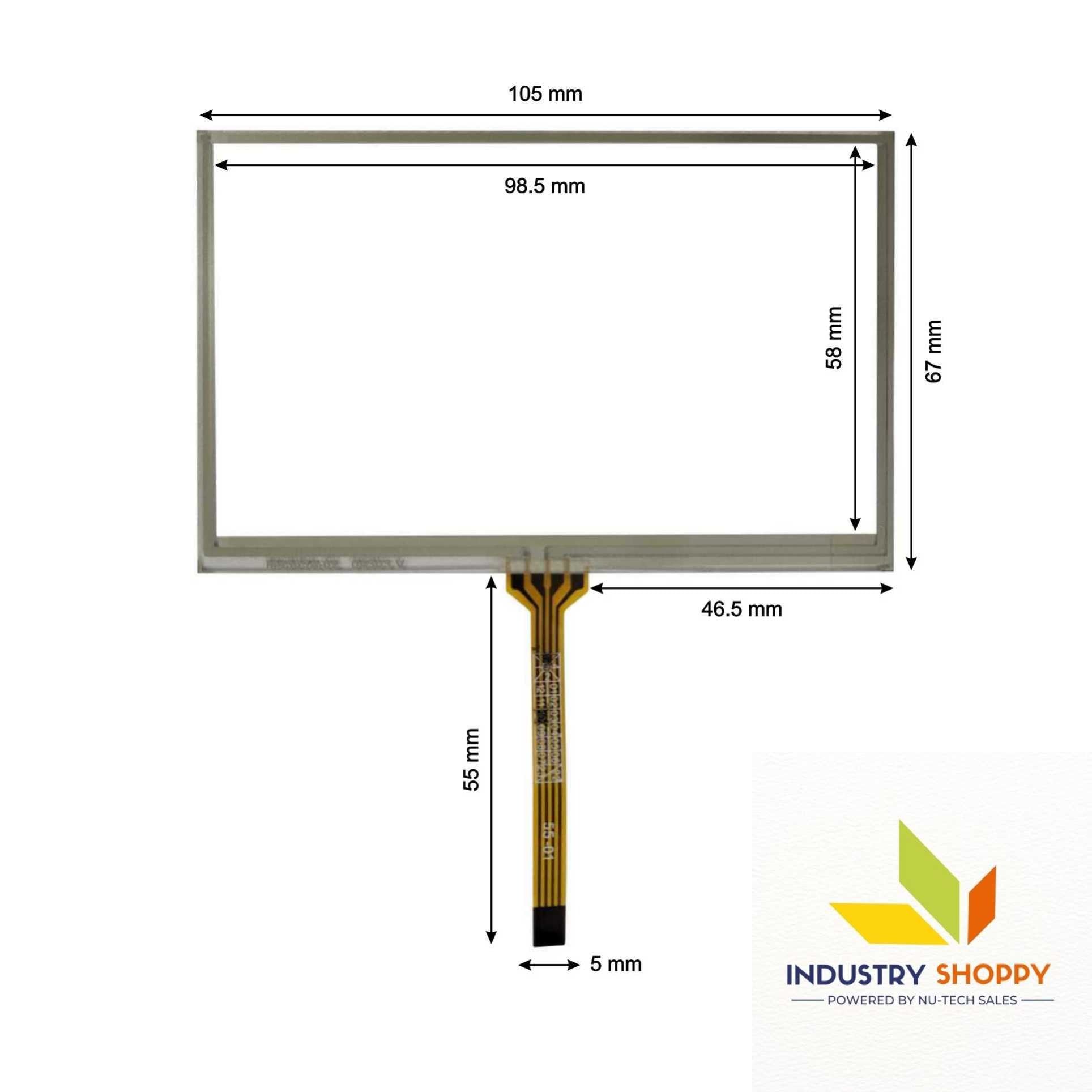 4.3 TOUCH REGULAR - TOUCH SCREEN 4.3 TOUCH REGULAR - TOUCH SCREEN